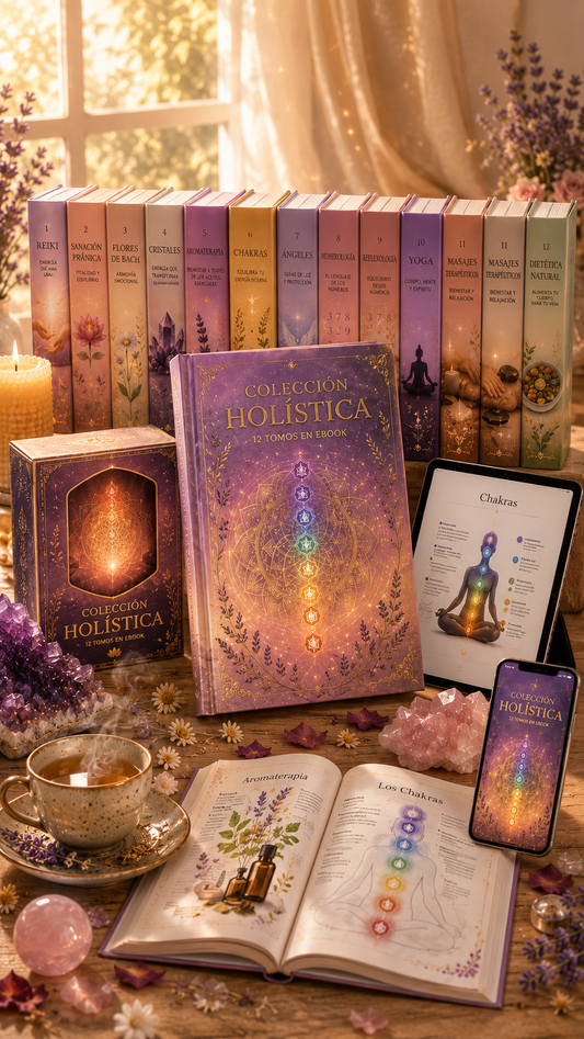 CURSO COMPLETO: TERAPEUTA HOLISTICA PROFESIONAL + 3 BONOS DE REGALO